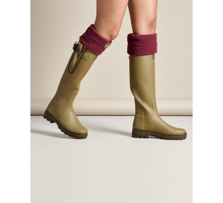 Doublure polaire rouge pour bottes LE CHAMEAU