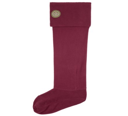 Doublure polaire rouge pour bottes LE CHAMEAU