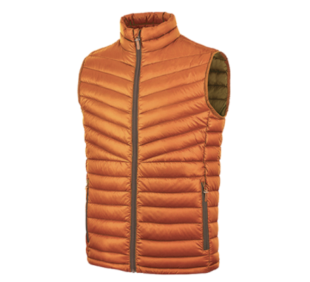 Doudoune Sans Manche Teva orange STAGUNT