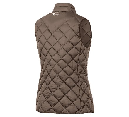Doudoune sans manches femme marron JENSEN Stagunt 4537