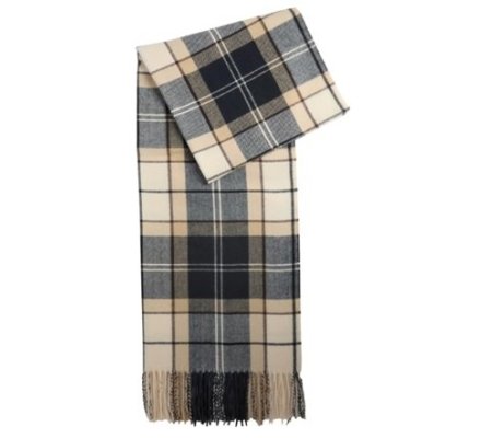 Écharpe femme Hailes tartan BARBOUR