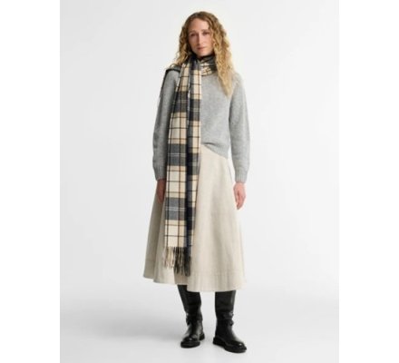 Écharpe femme Hailes tartan BARBOUR