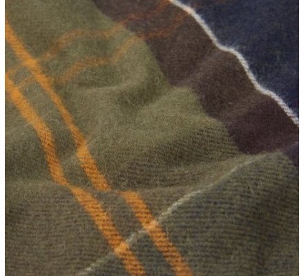 Echarpe laine inverness tartan BARBOUR