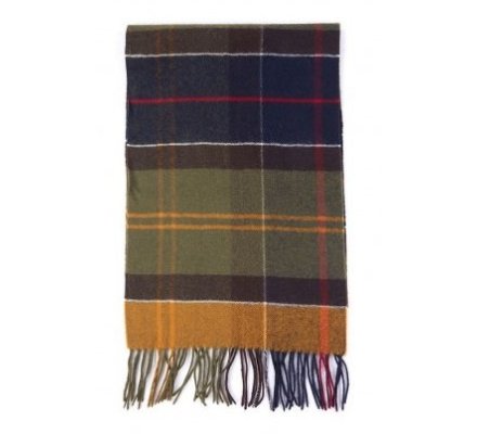 Echarpe laine inverness tartan BARBOUR