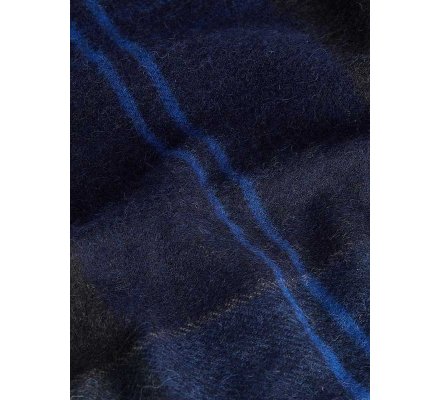 Echarpe laine inverness bleu midnight BARBOUR