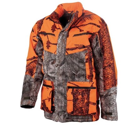 Veste de poste chaude camo orange TREELAND