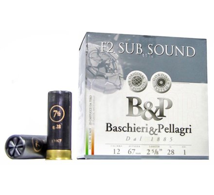 Cartouches F2 Sub Sound Cal 12 - 28g B&P