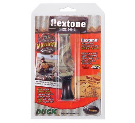 Appeau Canard Colvert Double Anches Flextone Team Realtree