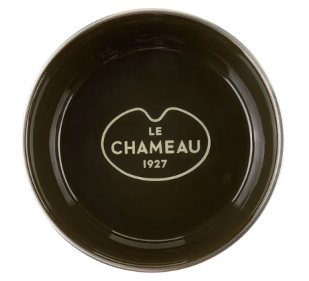 Gamelle pour chien en acier inoxydable kaki LE CHAMEAU