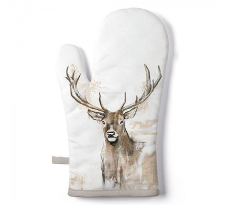 Gant de cuisine tête de cerf LOVERGREEN