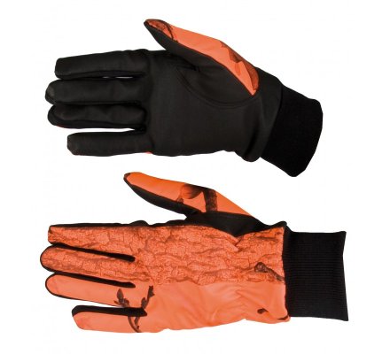 Gants camouflage orange softshell SOMLYS