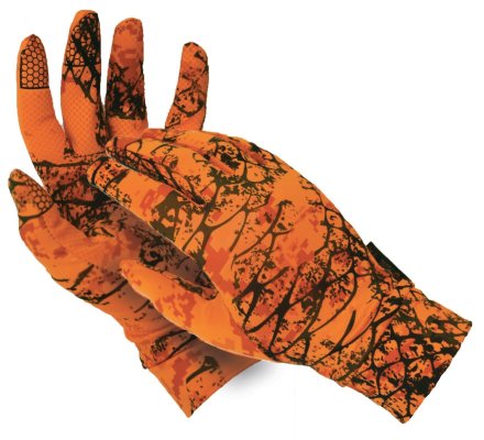 Gants Camouflage Chasse Et Photo - Légers, Antidérapants, Motif Feuille 3D, Taille Libre