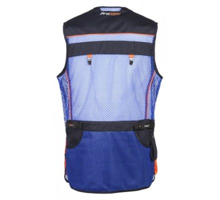 Gilet de ball-trap RABBIT bleu VERNEY CARRON