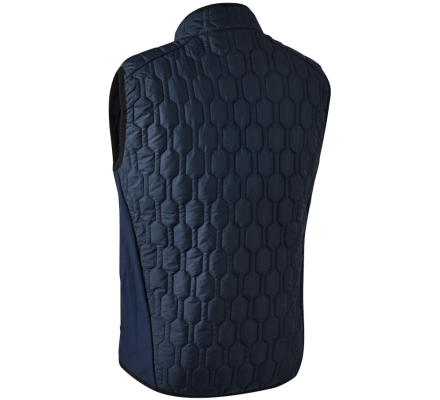Gilet matelassé Mossdale Quilted bleu Deerhunter
