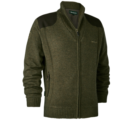 Gilet fermeture à glissière Carlisle kaki DEERHUNTER