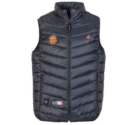 Gilet chauffant bleu VERNEY CARRON