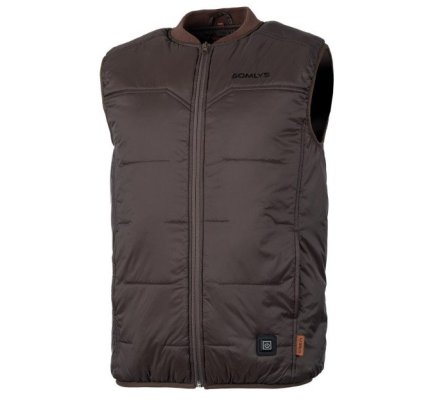 Gilet chauffant Thermoshield marron SOMLYS