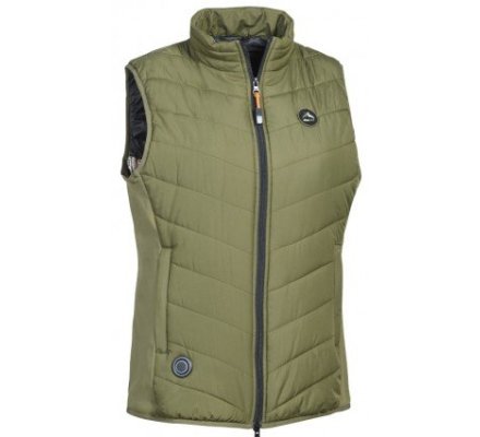 Gilet chauffant hybrid femme kaki VERNEY CARRON