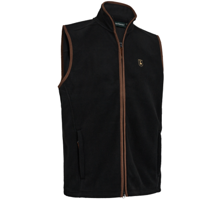 Gilet polaire Cumbria gris anthracite DEERHUNTER