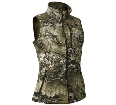 Gilet femme sans manches Excape Softshell camouflage DEERHUNTER