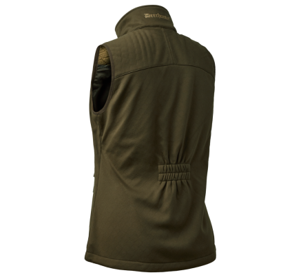 Gilet sans manches Excape Softshell kaki DEERHUNTER