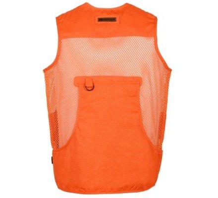 Gilet filet orange fluo Savane PERCUSSION