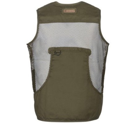 Gilet filet vert Savane PERCUSSION