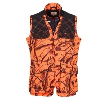 Gilet de chasse Hélios camo blaze Club Interchasse