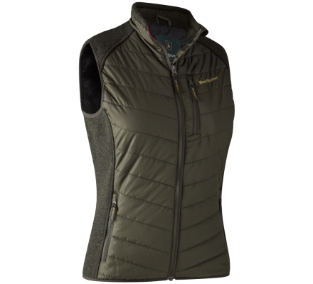 Gilet de chasse femme Lady Caroline Kaki Deerhunter