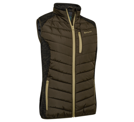 Gilet matelassée Moor femme marron DEERHUNTER