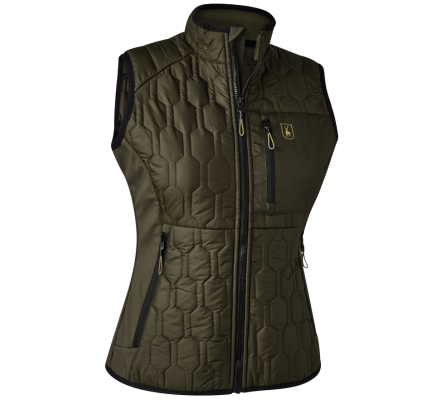 Gilet Mossdale Quilted kaki femme Deerhunter