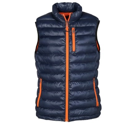 Gilet matelassé Trekking bleu marine PERCUSSION