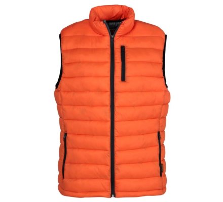 Gilet matelassé Trekking orange PERCUSSION