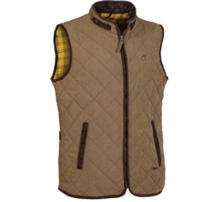 Gilet matelassée James tabac Club Interchasse