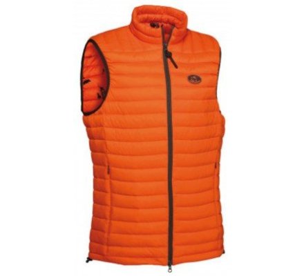 Gilet matelassée Philibert orange Club Interchasse
