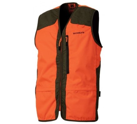 Gilet light Traque orange SOMLYS 
