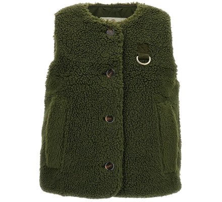 Gilet polaire femme Bowes Fleece vert BARBOUR
