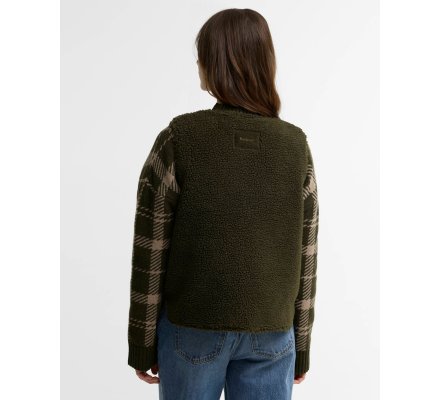 Gilet polaire femme Bowes Fleece vert BARBOUR