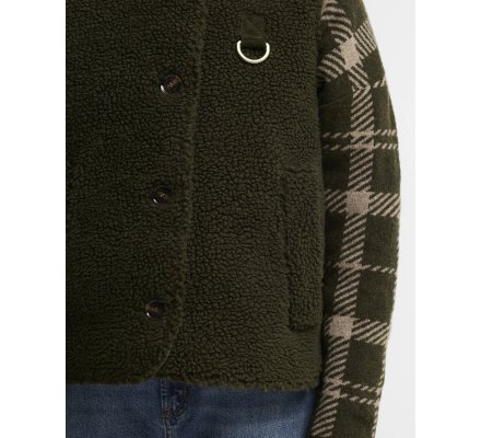 Gilet polaire femme Bowes Fleece vert BARBOUR