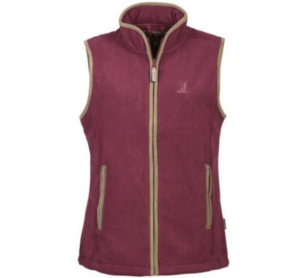 Gilet polaire femme bordeaux Scotland PERCUSSION