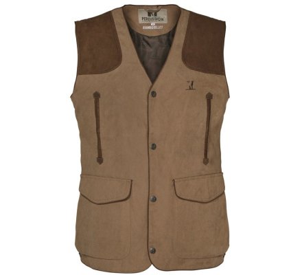 Gilet sans manches Rambouillet Original Marron Percussion