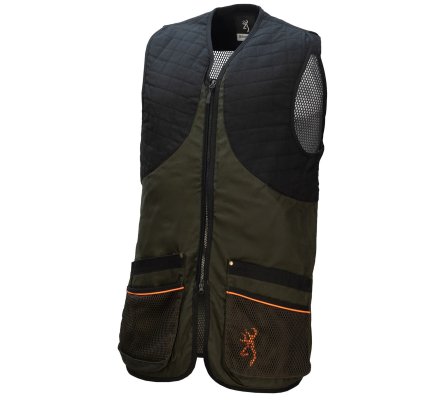 Gilet de tir ball-trap The Classic vert BROWNING