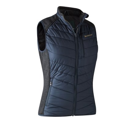 Gilet de chasse femme Lady Caroline bleu Deerhunter