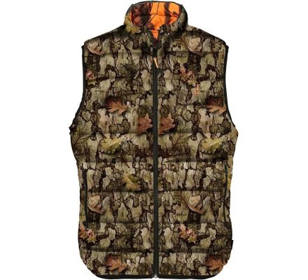 Gilet de chasse sans manches chaud réversible Barkam Percussion