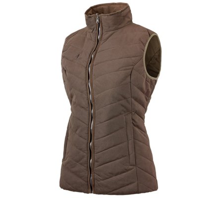 Gilet de chasse femme AUDIERNE Marron Stagunt