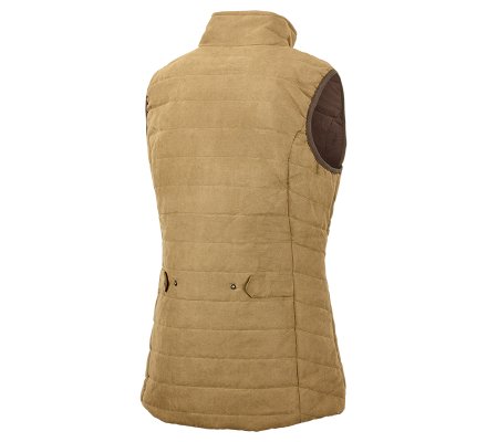 Gilet de chasse femme AUDIERNE Camel Stagunt