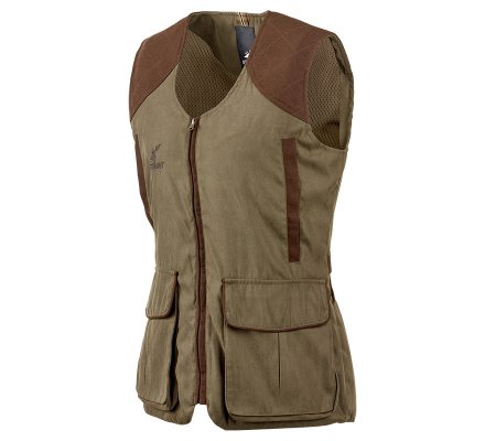 Gilet de chasse femme kaki Milano Stagunt