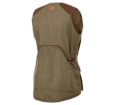 Gilet de chasse femme kaki Milano Stagunt