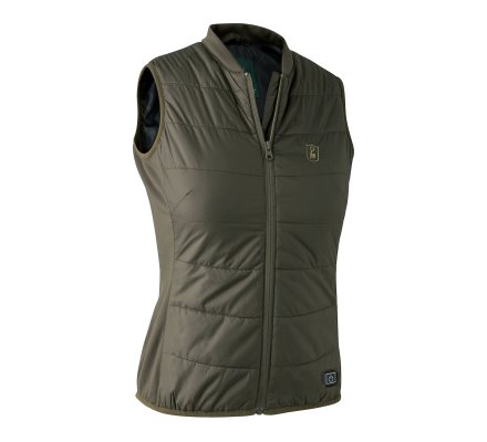 Gilet chauffant femme Lady Heat kaki Deerhunter