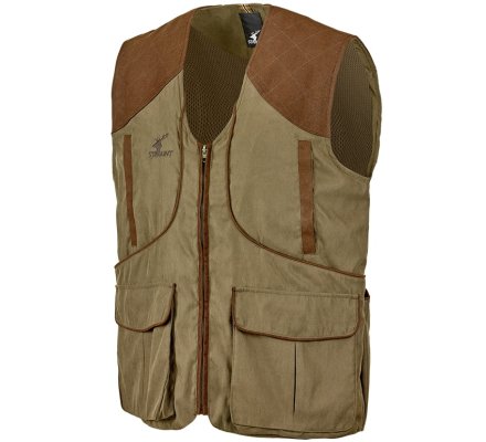 Gilet de chasse kaki Milano Stagunt